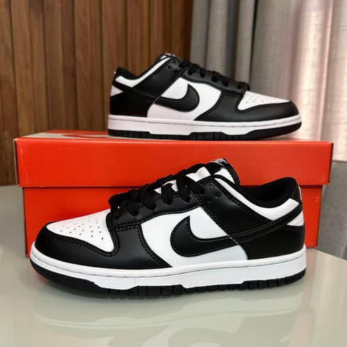 Tênis Nike Dunk Low Retro Branco/Preto Panda